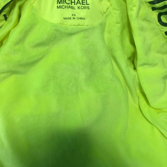 Michael Kors Neon yellow jacket - Picture 4 of 4